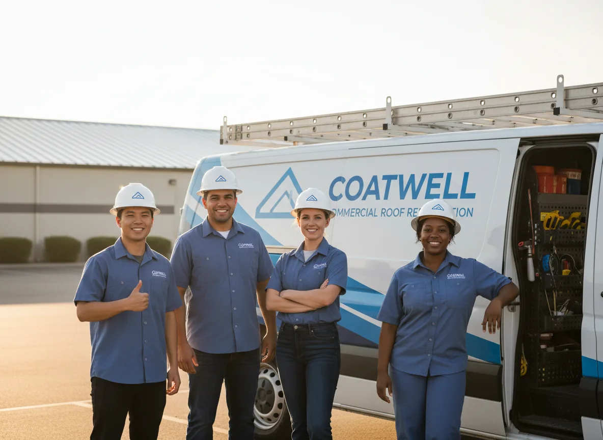 Commercial roof coating company in Gheens, LA